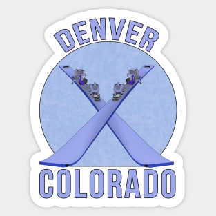 Denver, Colorado Sticker